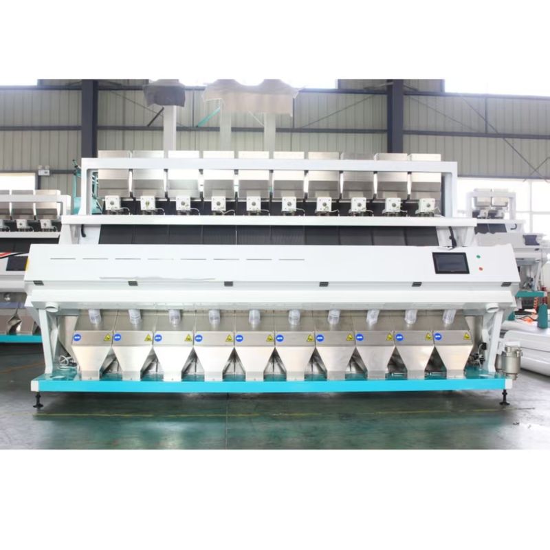 9-18T/H উচ্চ নির্ভুলতা গম CCD রঙ sorter 99.99% নির্ভুলতা