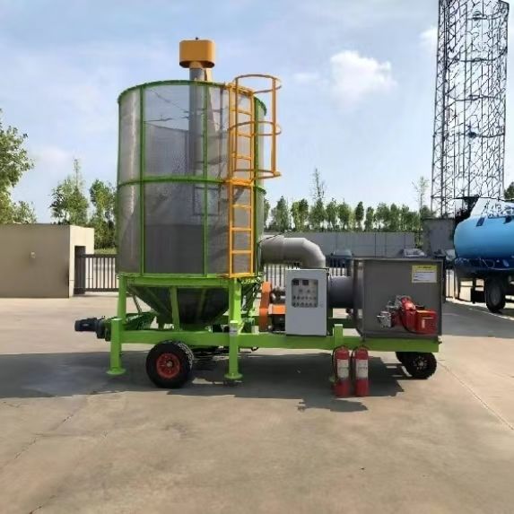 শস্য শুকানোর যন্ত্র এবং পরিবেশ সুরক্ষা উচ্চ দক্ষতা সম্পন্ন প্রতি ব্যাচে ৫ টন ভুট্টা বহনযোগ্য শস্য শুকানোর যন্ত্র