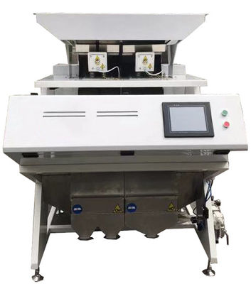 2 Chutes Legumes CCD Color Sorter Secondary Sorting Function